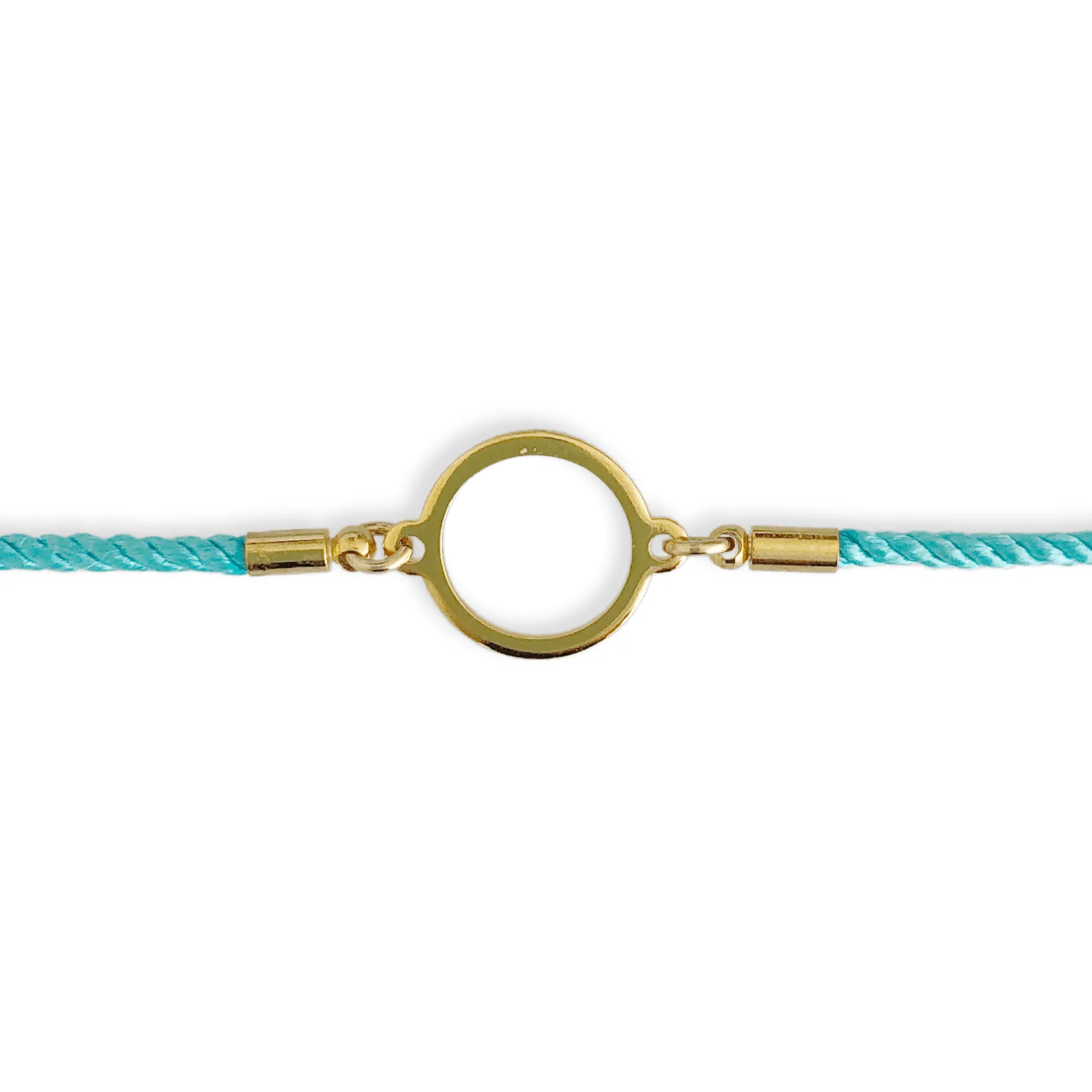 Customizable Round Photo Slide Bracelet