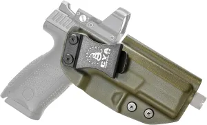 CYA Supply Co. Base Optics Ready (OD Green) Inside Waistband Holster Concealed Carry IWB Veteran Owned Company Fits