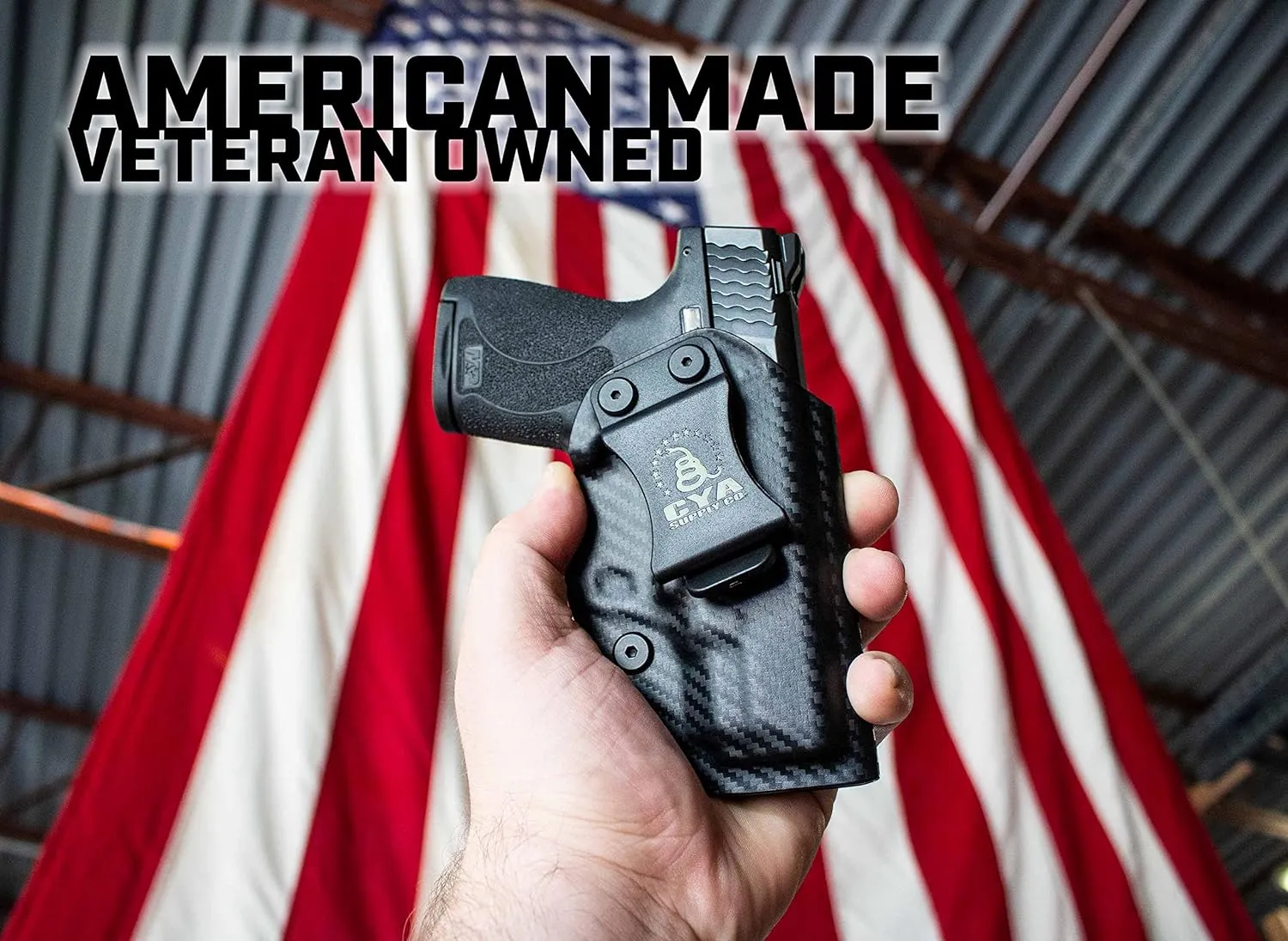 CYA Supply Co. Base Optics Ready (OD Green) Inside Waistband Holster Concealed Carry IWB Veteran Owned Company Fits