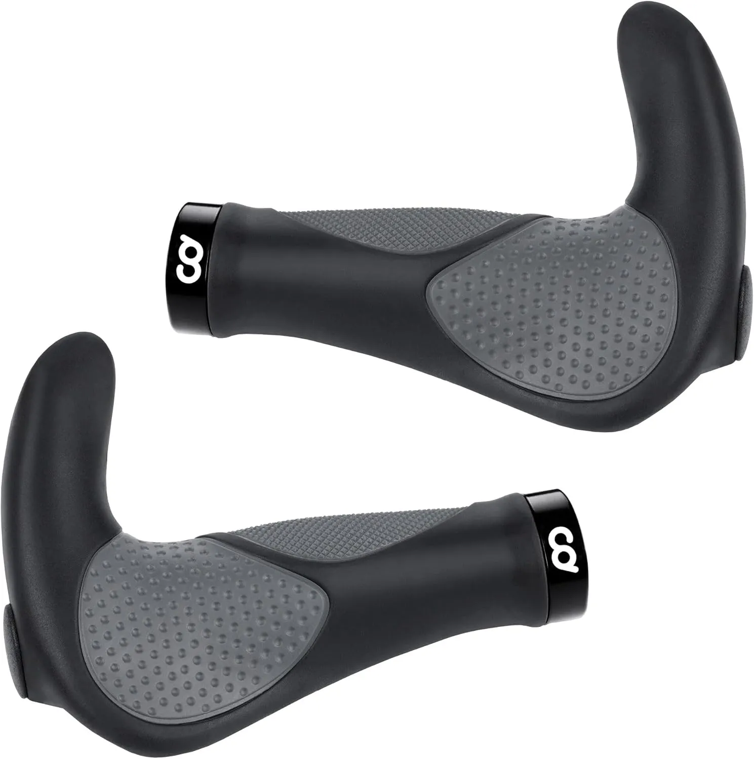CyclingDeal Mountain Bike Grips Bicycle Handlebar Grips - Ergonomic Bike Grips Anti-Slip Design for MTB Grips - Soft Gel Bike Handlebar Grips - Quality Bike Handle Grips