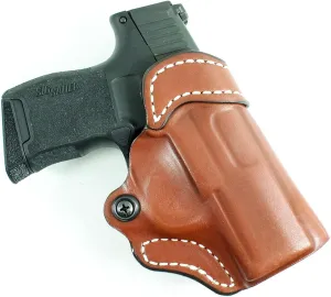 DeSantis Criss-Cross OWB Holster - Holster OWB, Leather Pistol Holster, Open Carry Holster for Men & Women, Quick Draw, Adjustable