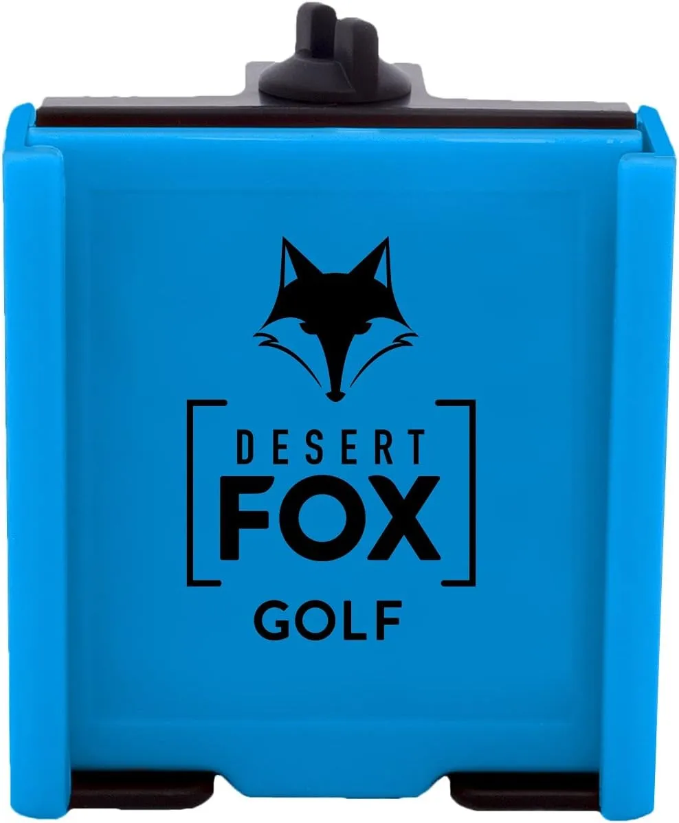 DESERT FOX GOLF Phone Caddy – Adjustable Golf Cart Phone Holder with Secure Strap for Hands-Free GPS & Golf Apps – Universal Fit