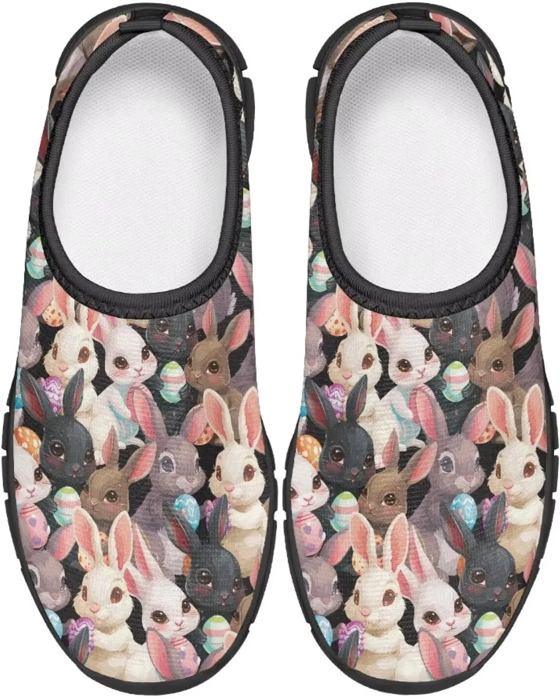 Easter Shoes for Girls Holiday Casual Shoes Trendy Kids Slip On Sneakers
