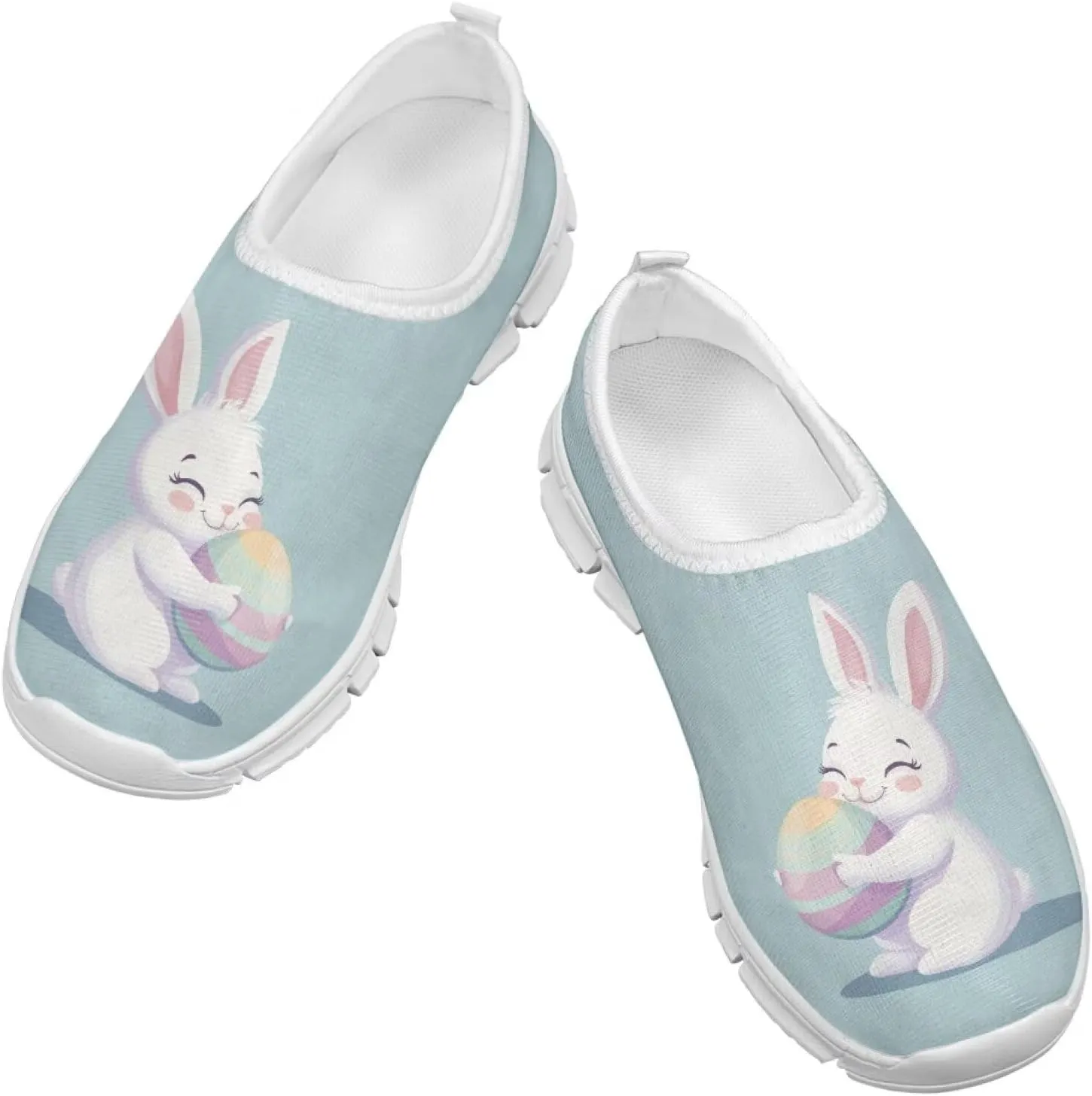 Eater Shoes for Girls Slip On Sneakers Kids Running Shoes Travel Shoes