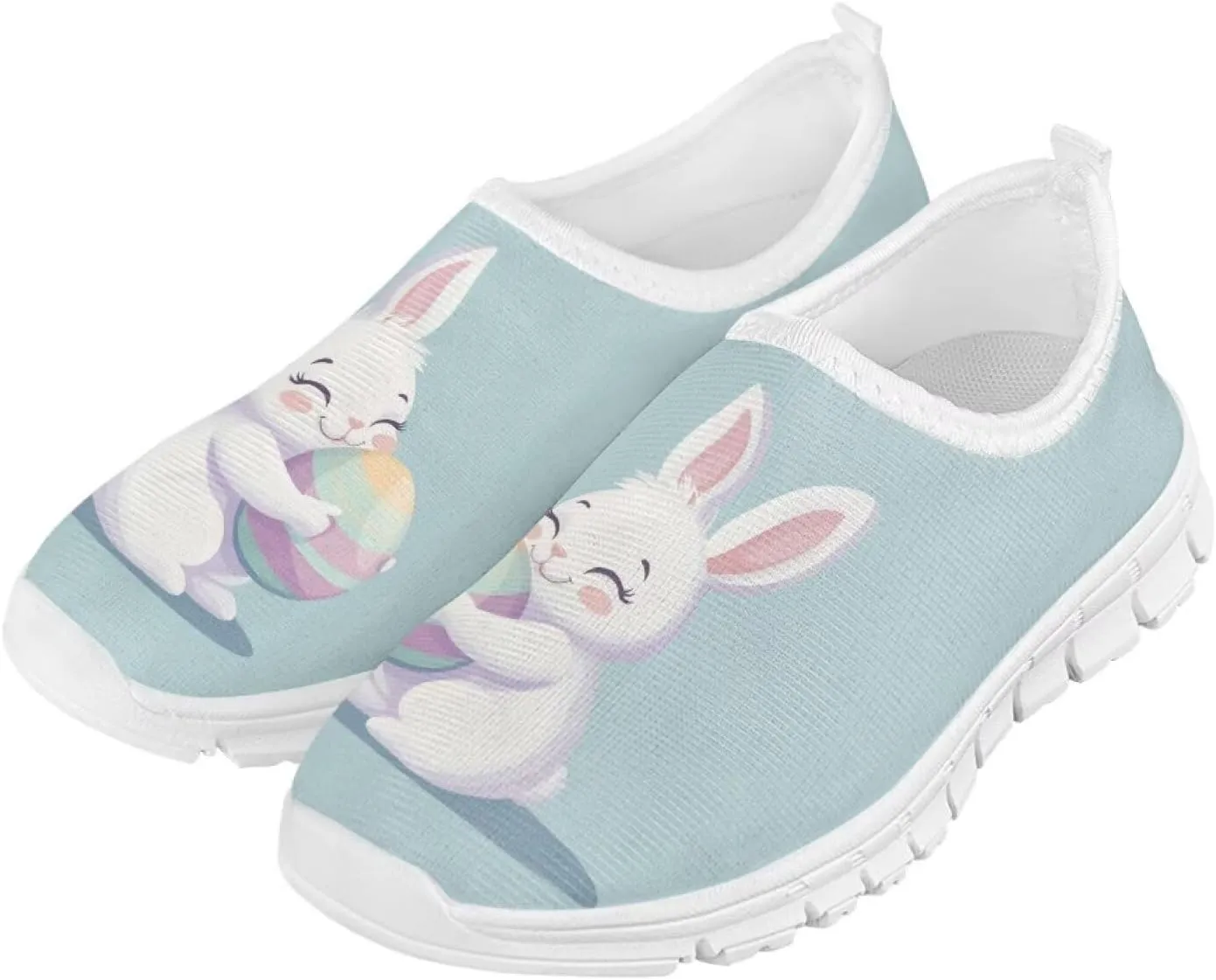 Eater Shoes for Girls Slip On Sneakers Kids Running Shoes Travel Shoes