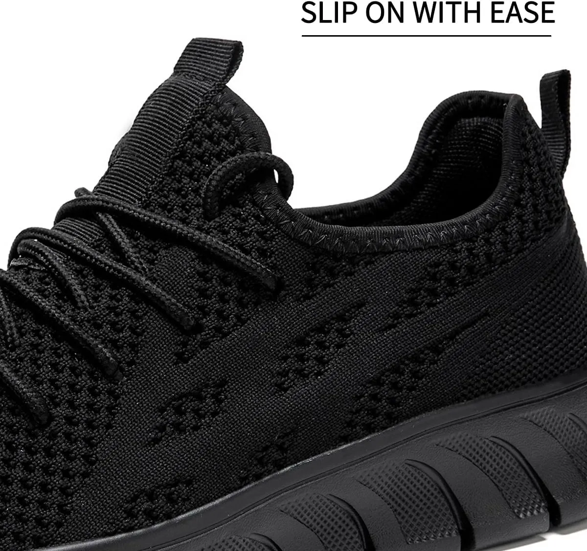 EGMPDA Womens Walking Shoes Slip On Tennis Athletic Runnings Sneakers Casual Fashion Lightweight for Work Travel Gym Sports