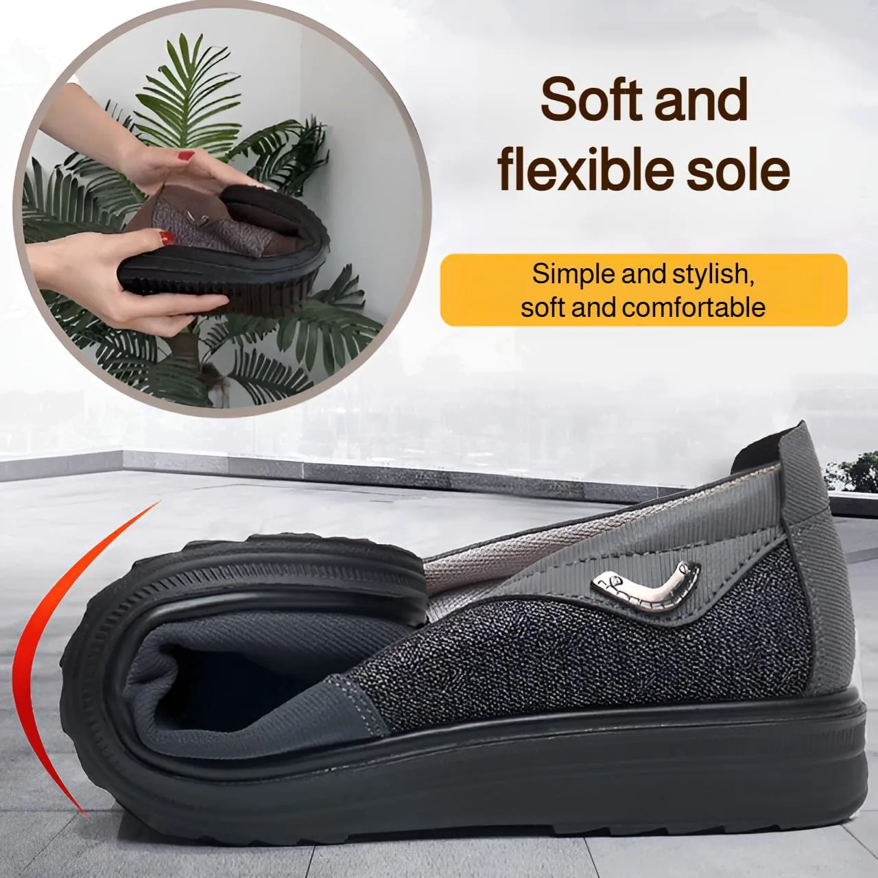 Ellniges]Soft Sole Men's Casual Shoes - Classic Canvas Shoes for Elderly | Perfect for Stylish and Comfortable Daily Wear