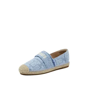 Espadrille - Denim Espadrille Slip-On Loafers 9UA98