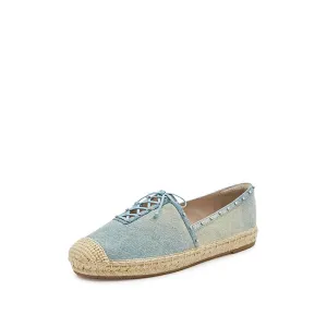 Espadrille - Diva Denim Espadrille Slip-On Loafers 9UA69