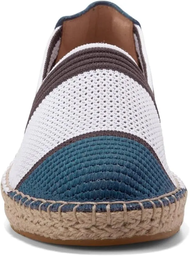 Espadrille Stitchlite Cloudfeel II White/Blue Teal/Dark Impeccable Going fast Wing Chocolate Cole Haan