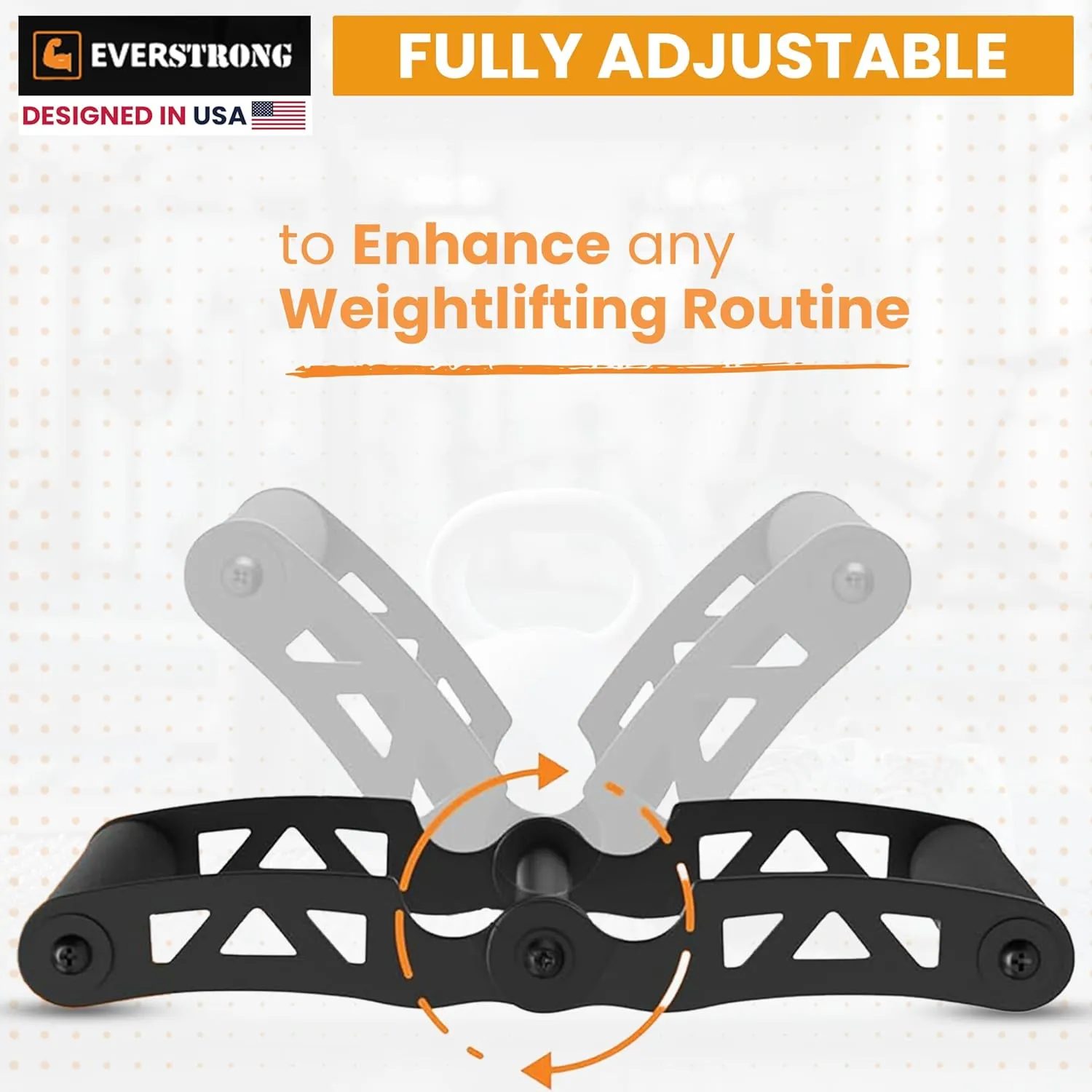 EVERSTRONG T Bar Row Attachment with V Bar Attachment Landmine Handle - 360 Swivel Landmine Attachment for Barbell for Full-Body Workout in Home Gym - Small Spaces - Deadlifts Squats Landmine Stand