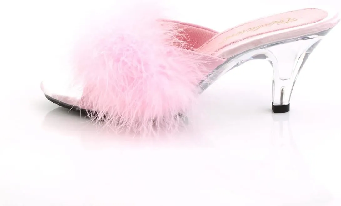Fabulicious Women's Belle-301F Marabou Slipper