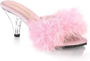 Fabulicious Women's Belle-301F Marabou Slipper