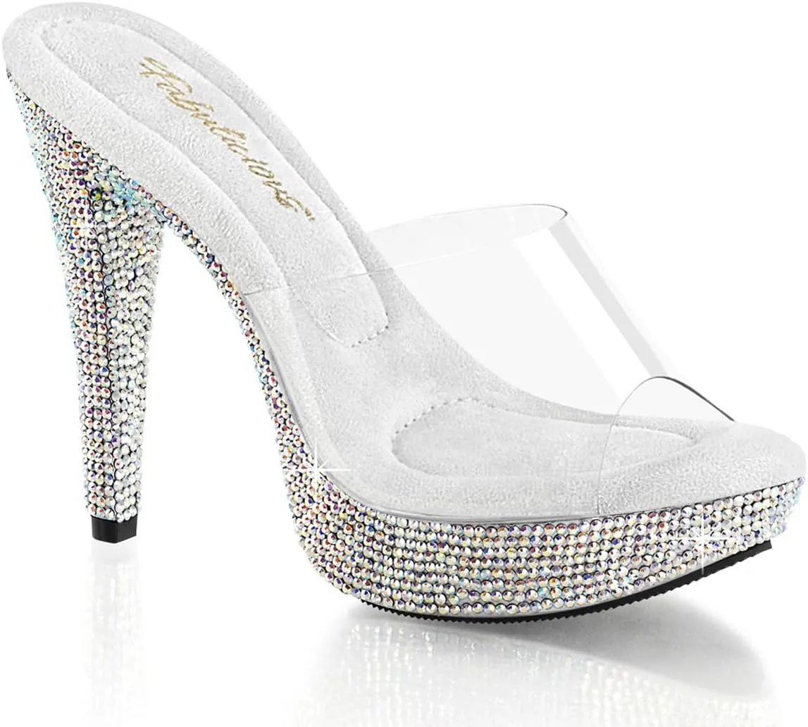 Fabulicious Women's Cocktail-501DM Platform Slide