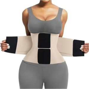 FeelinGirl Waist Trainer Belt Waist Cincher Trimmer Ab