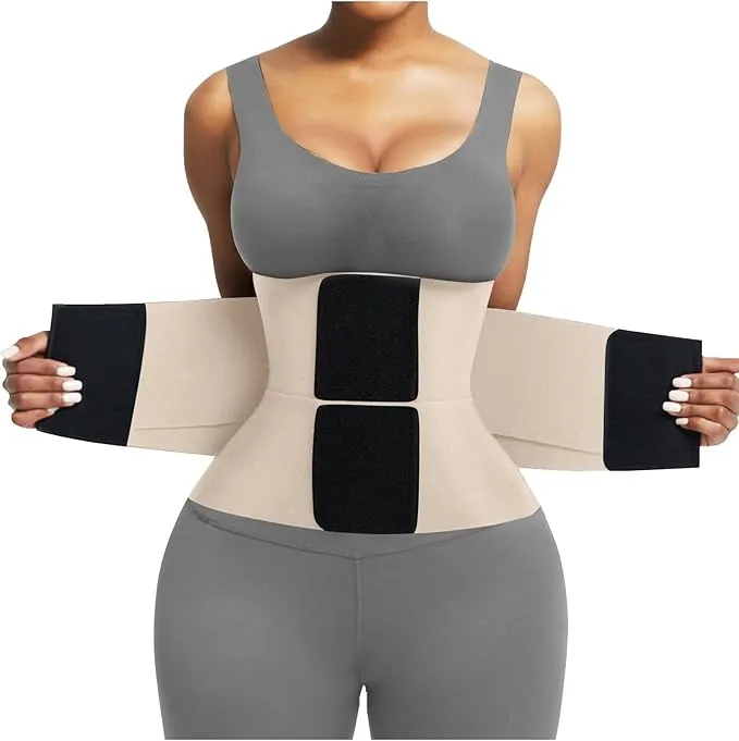 FeelinGirl Waist Trainer Belt Waist Cincher Trimmer Ab