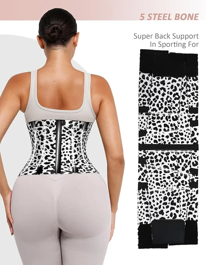 FeelinGirl Waist Trainer Belt Waist Cincher Trimmer Ab