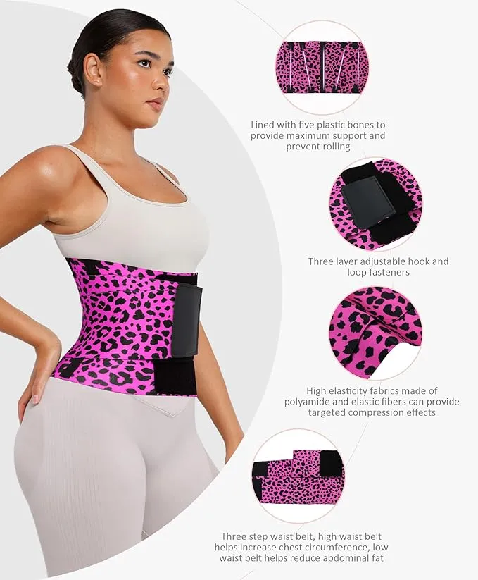 FeelinGirl Waist Trainer Belt Waist Cincher Trimmer Ab