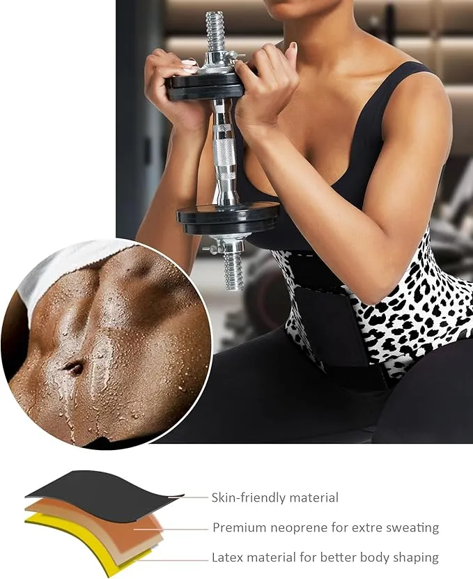 FeelinGirl Waist Trainer Belt Waist Cincher Trimmer Ab
