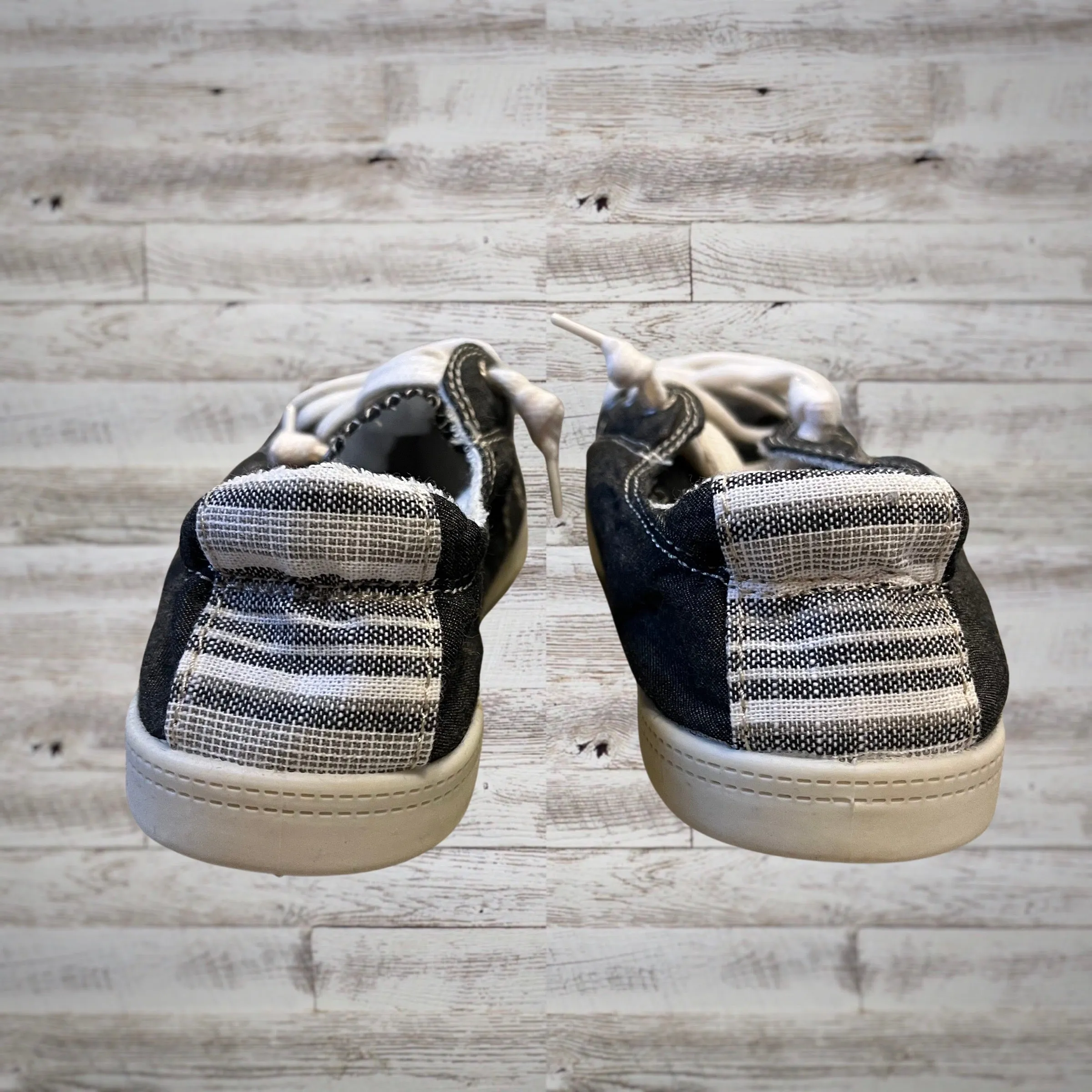 Forever Denim Canvas Slip On Sneakers