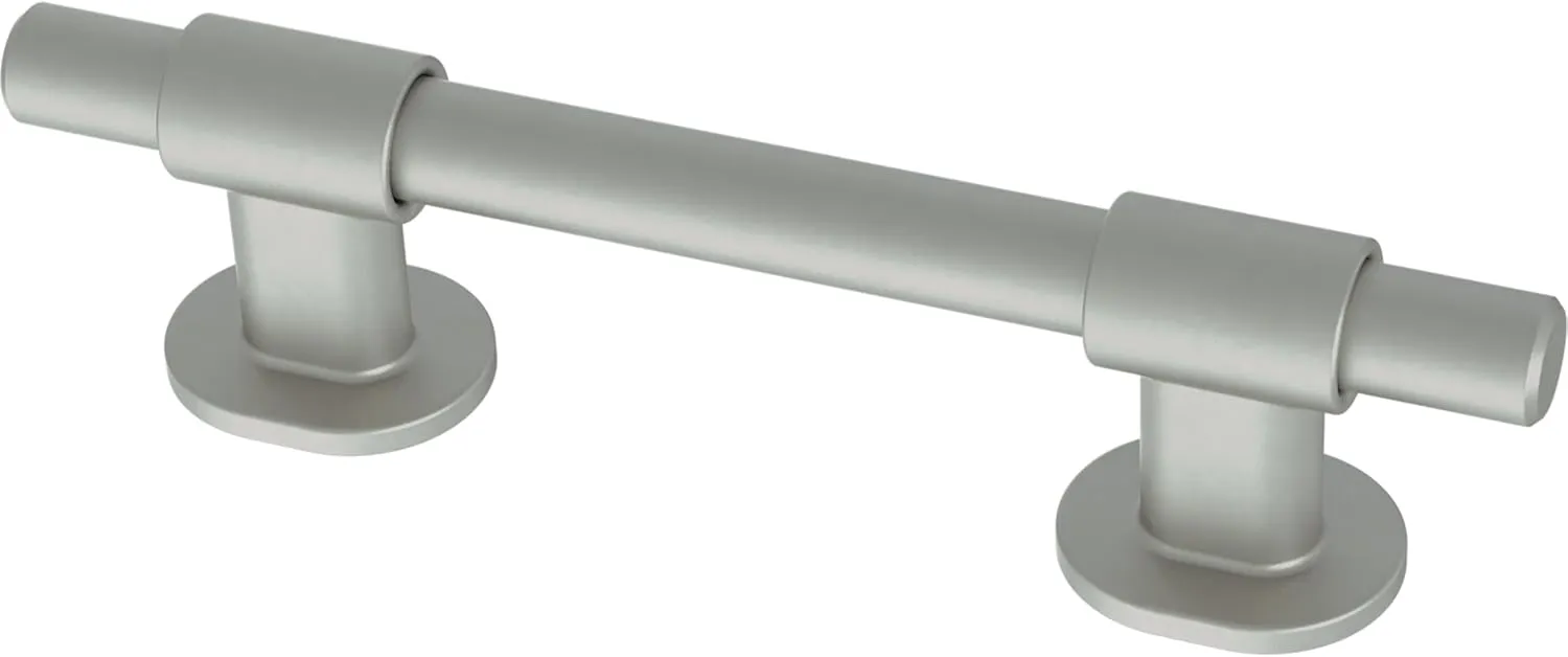 Franklin Brass Adjusta-Pull Francisco (10-Pack) Adjustable Drawer Pulls/Cabinet Handles 1-3/8" to 4" Hole Center Matte Satin Nickel Kitchen Hardware, Doors, Dressers, Furniture P44364-SNM-B2