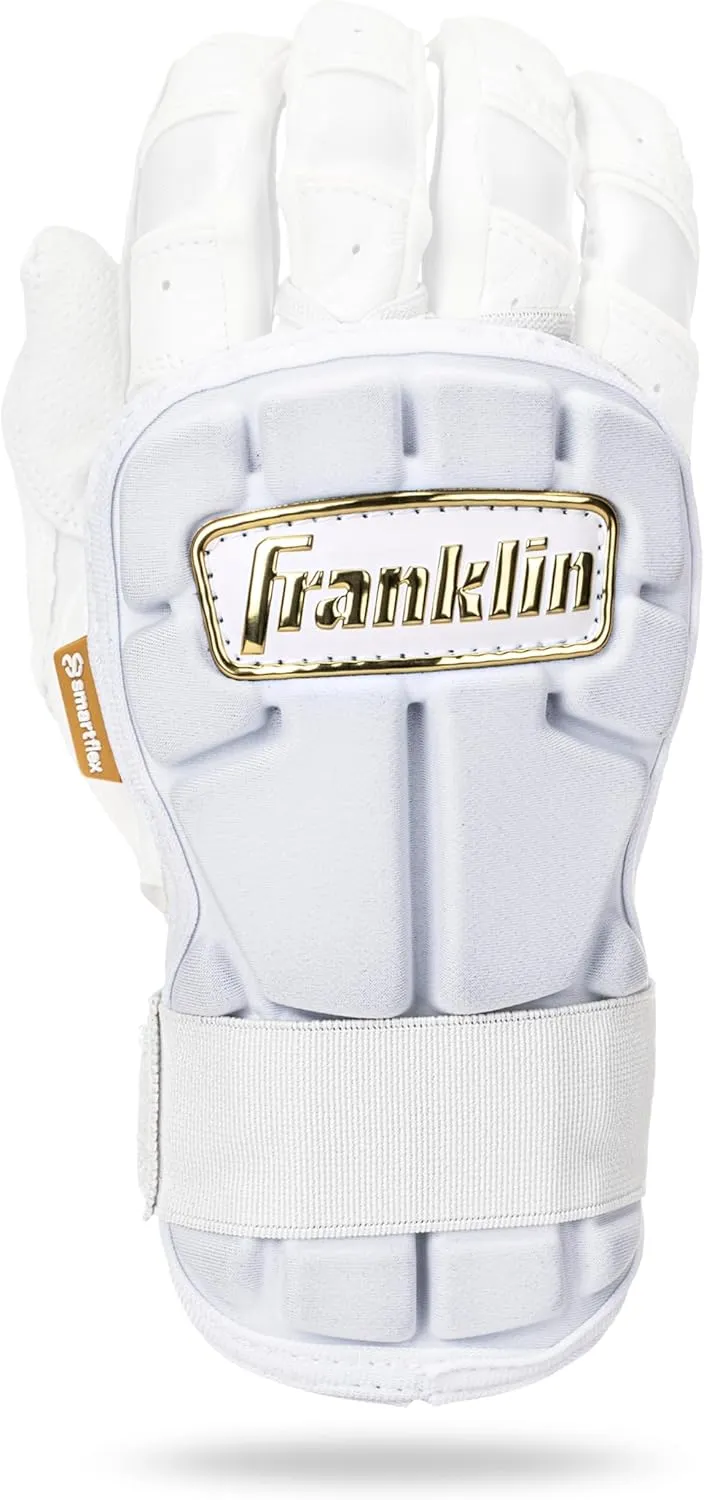 Franklin Sports Baseball Hand and Wrist Guard - PRT LG Series Adult Protector for Batting - Protective Shield for Right and Left Hand Hitters - One Size - Adult