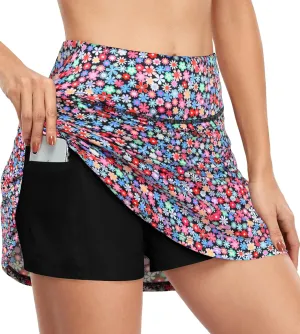 Fulbelle Tennis Skirts for Women with Pockets High Waisted Athletic Golf Skorts Skirts