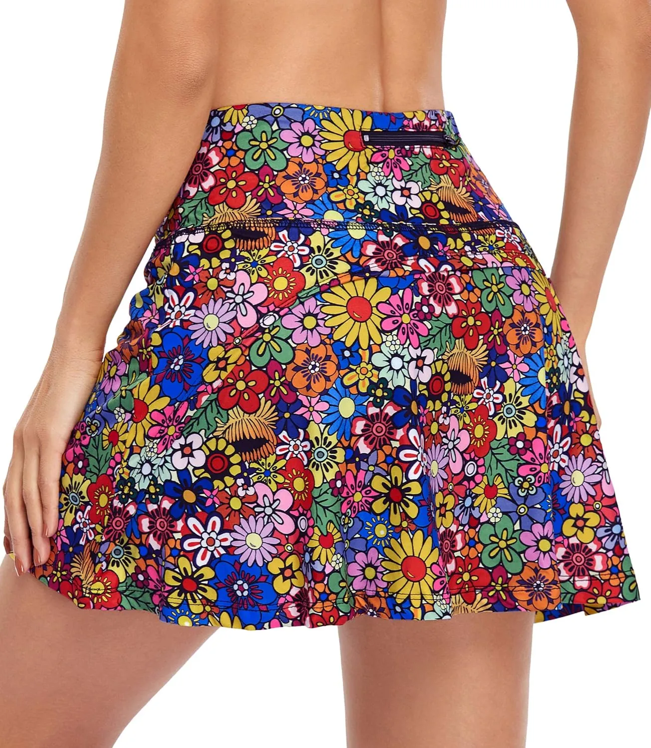 Fulbelle Tennis Skirts for Women with Pockets High Waisted Athletic Golf Skorts Skirts