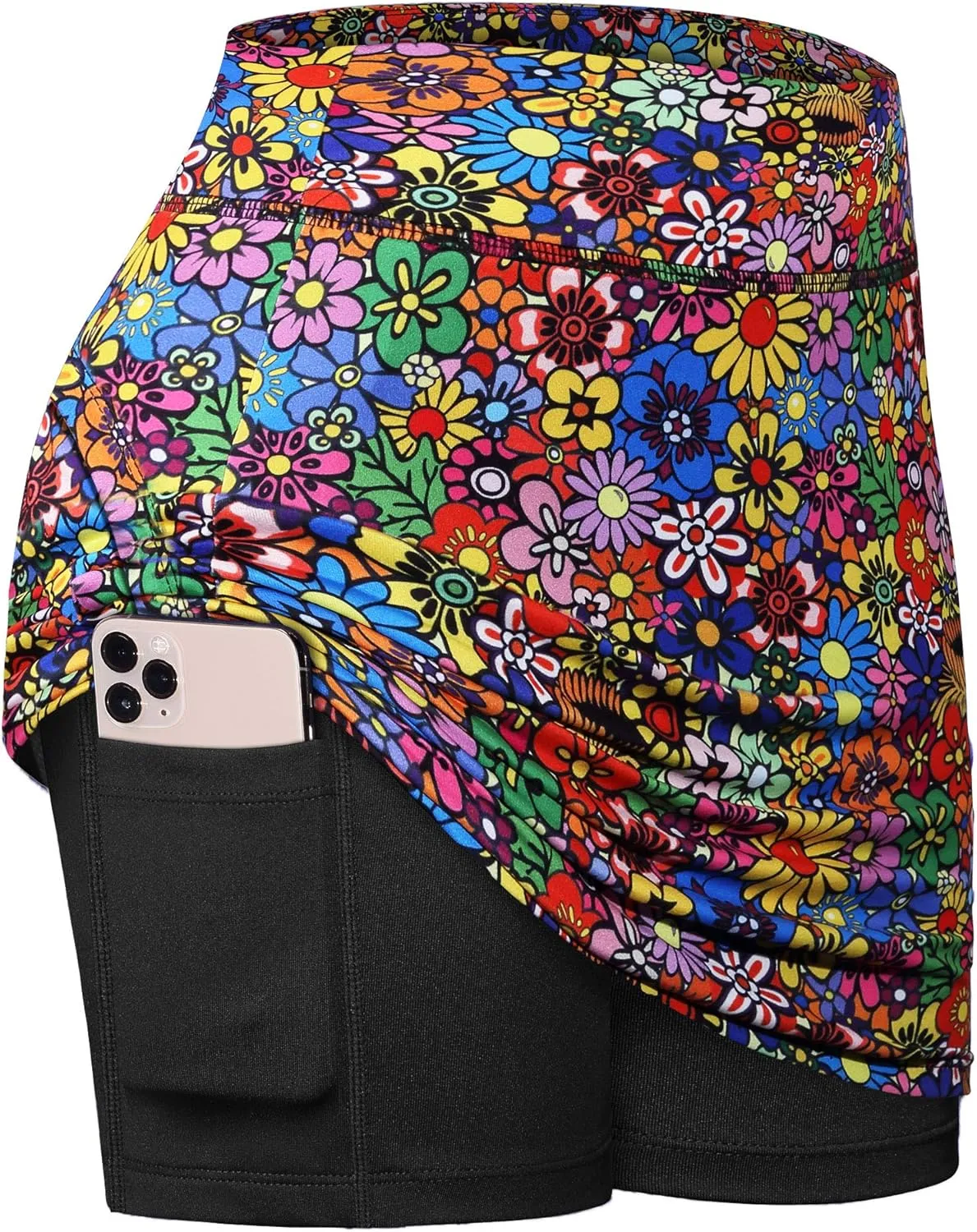 Fulbelle Tennis Skirts for Women with Pockets High Waisted Athletic Golf Skorts Skirts