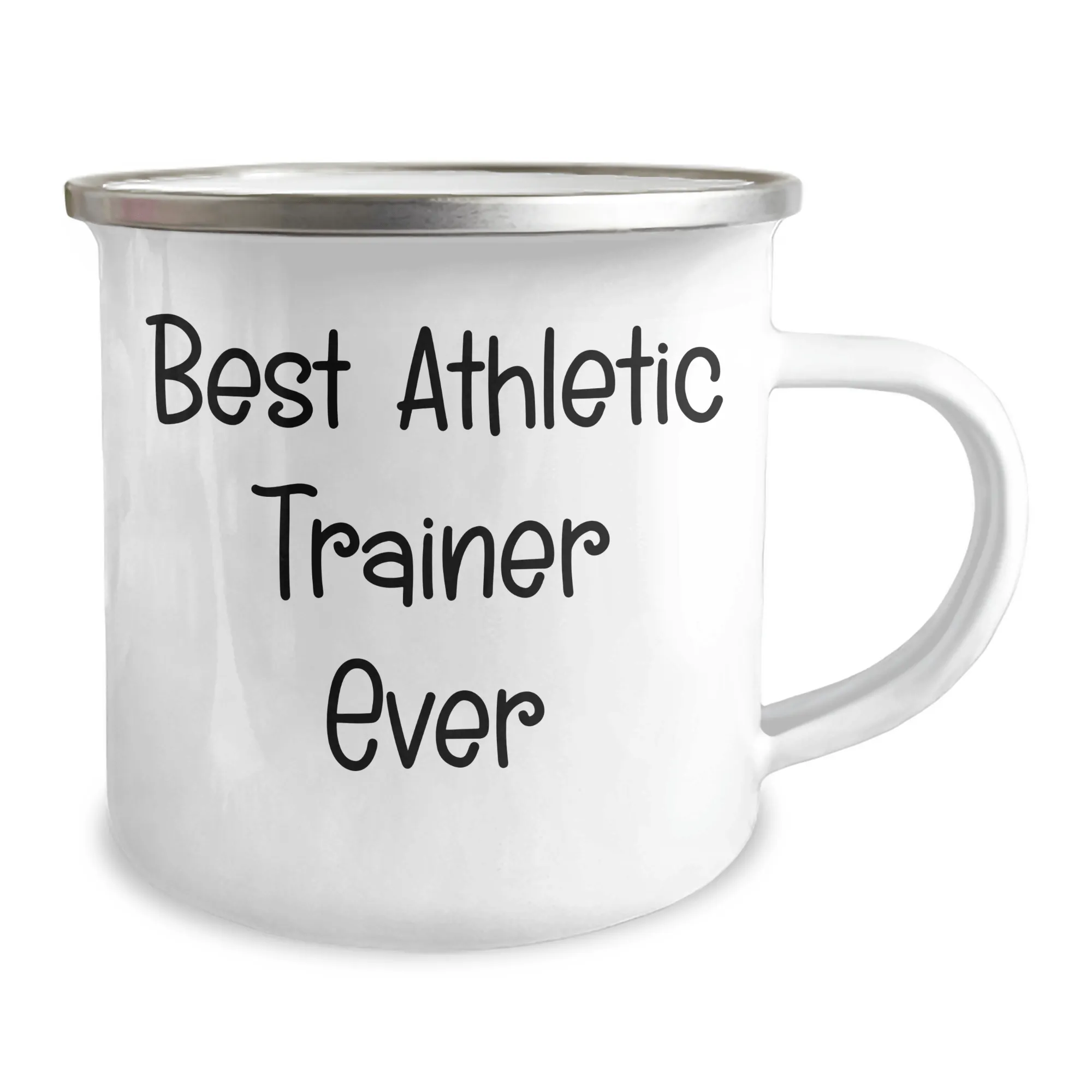 Funny Inspirational Gifts from Friends for Best Athletic Trainer Ever, Camping Mug for Graduation