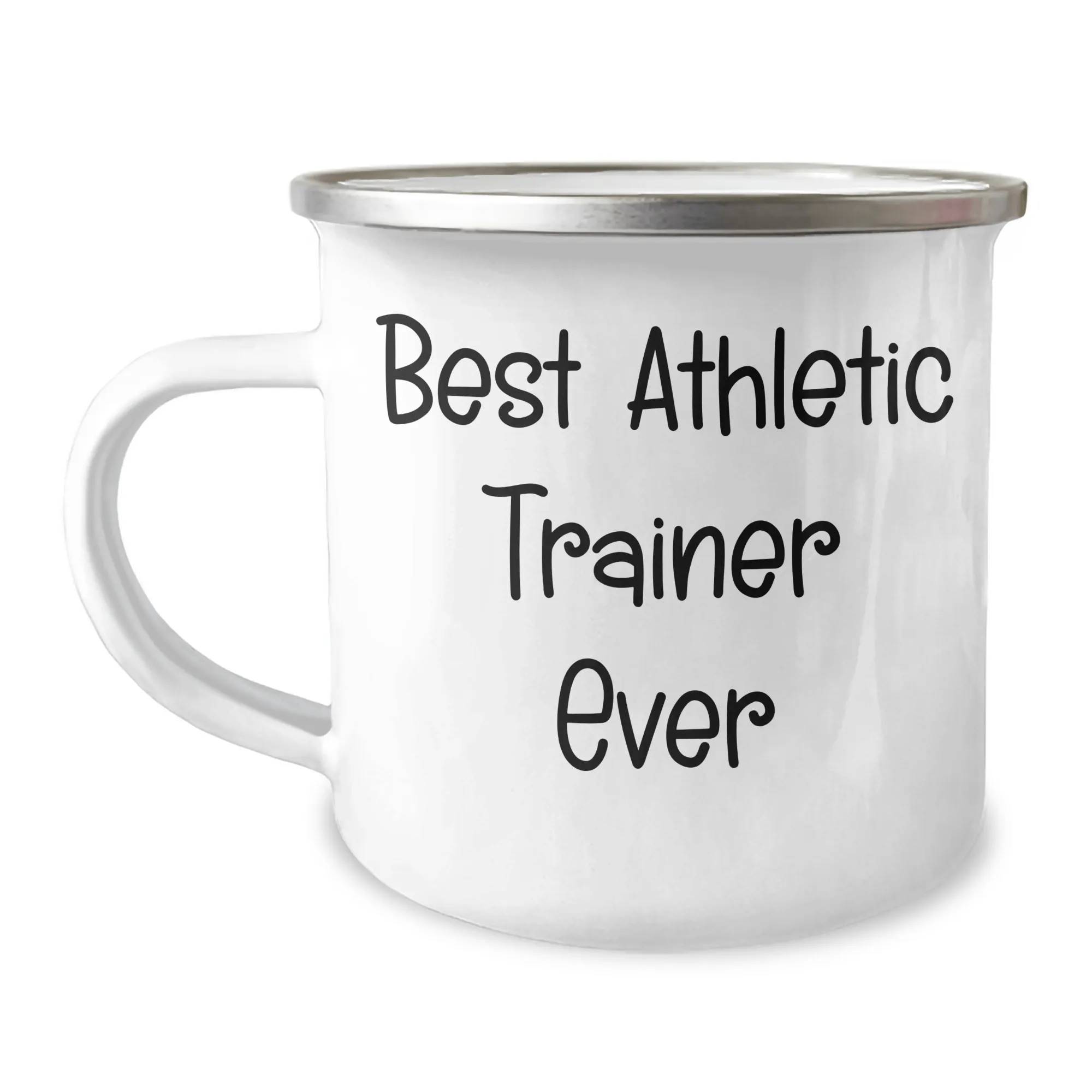 Funny Inspirational Gifts from Friends for Best Athletic Trainer Ever, Camping Mug for Graduation