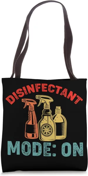 Germaphobe Disinfectant Mode On Tote Bag