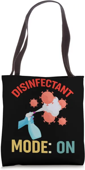 Germaphobe Disinfectant Mode On Tote Bag