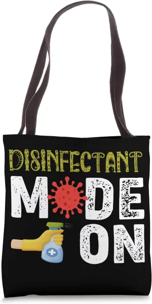 Germaphobe Disinfectant Mode On Tote Bag