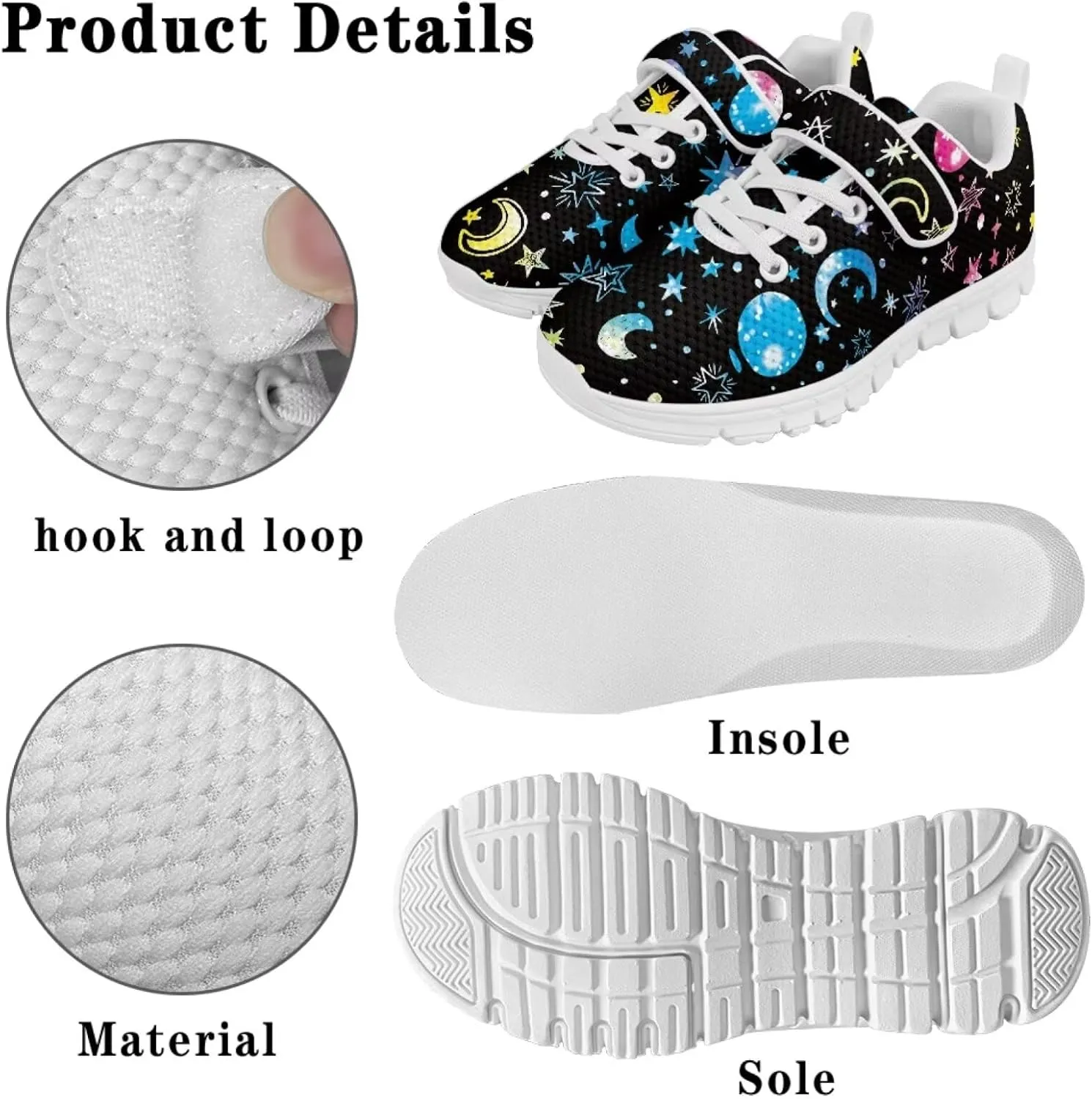 Girls Slip On Sneakers Cute Animal Little Kids Shoes School Tennis Shoes