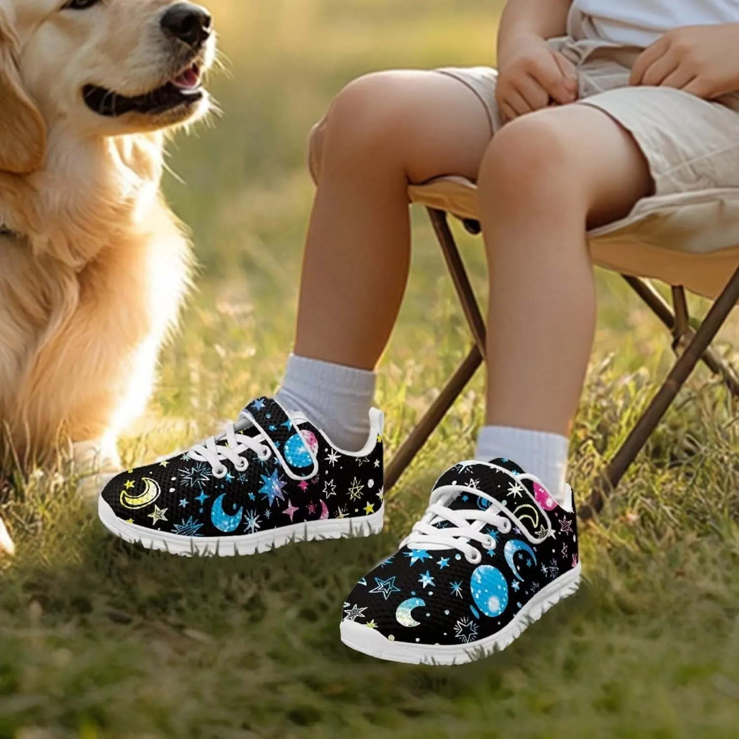 Girls Slip On Sneakers Cute Animal Little Kids Shoes School Tennis Shoes