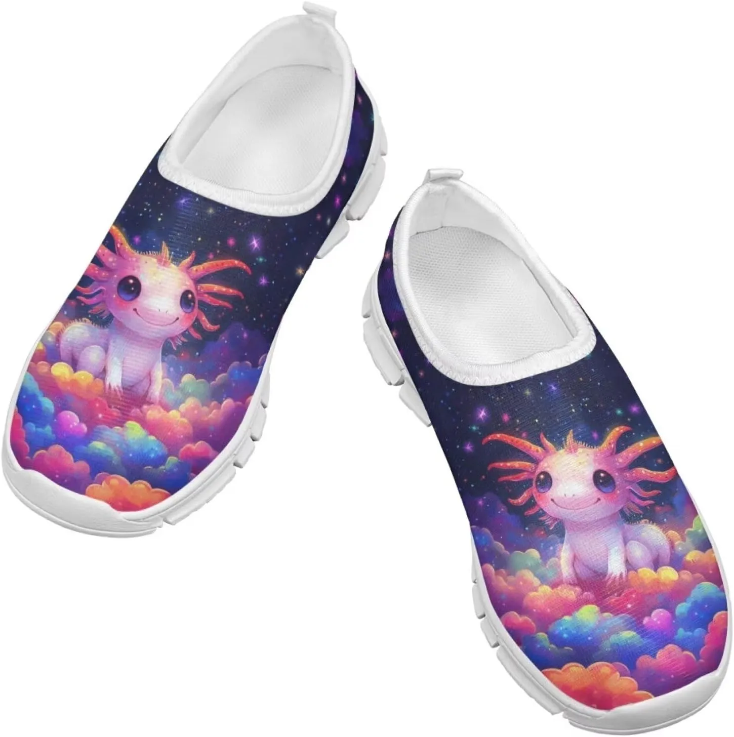 Girls Tennis Shoes Cute Little Kid Slip On Sneakers School Running Shoes