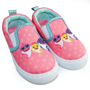 Ground Up Baby Shark Toddler Girls Canvas Shoes