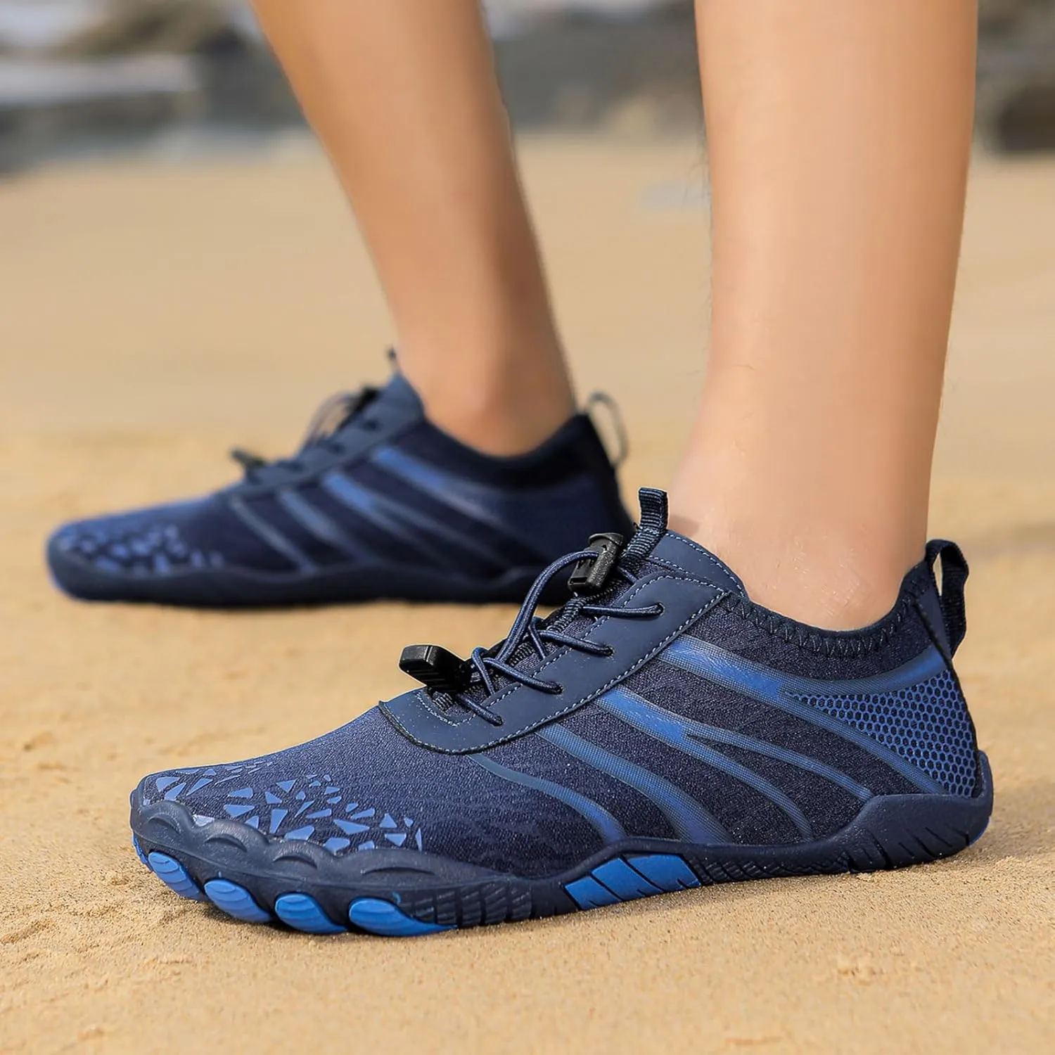 Grounded Barefoot Shoes for Men Women, Toe Shoes with Zero Drop, Non Slip Workout Shoes for Women Mens, Hiking Water Shoes, Barefoot Shoes as Neuropathy Shoes