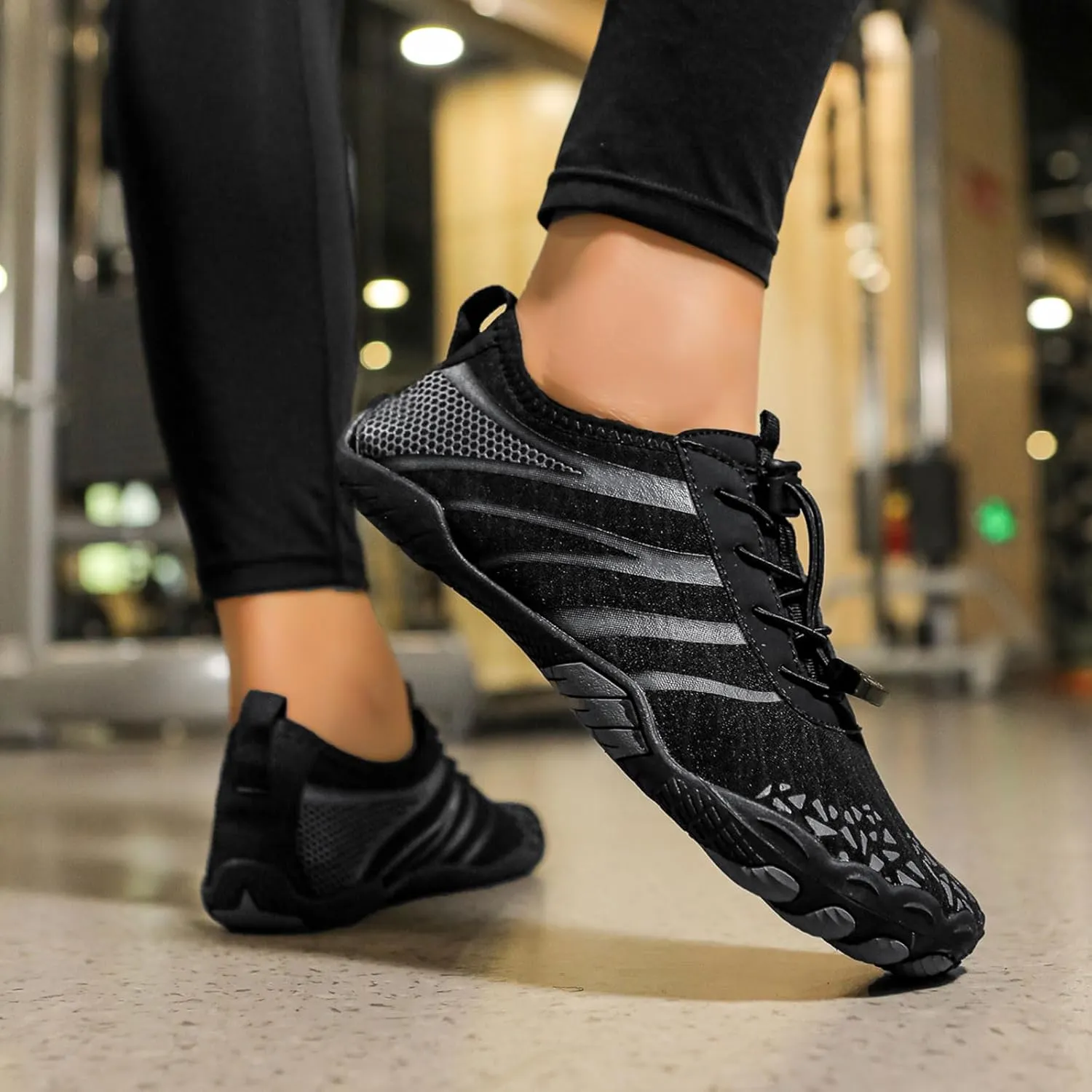 Grounded Barefoot Shoes for Men Women, Toe Shoes with Zero Drop, Non Slip Workout Shoes for Women Mens, Hiking Water Shoes, Barefoot Shoes as Neuropathy Shoes