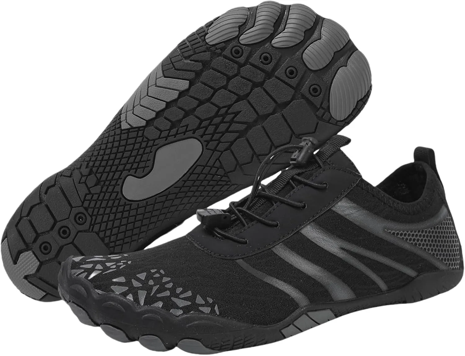 Grounded Barefoot Shoes for Men Women, Toe Shoes with Zero Drop, Non Slip Workout Shoes for Women Mens, Hiking Water Shoes, Barefoot Shoes as Neuropathy Shoes