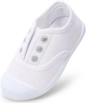 Harvest Land Kid Slip On Sneakers Toddler Comfortable Canvas Shoes for Boys Girls Light Tennis Shoes Children Fashion Shoes