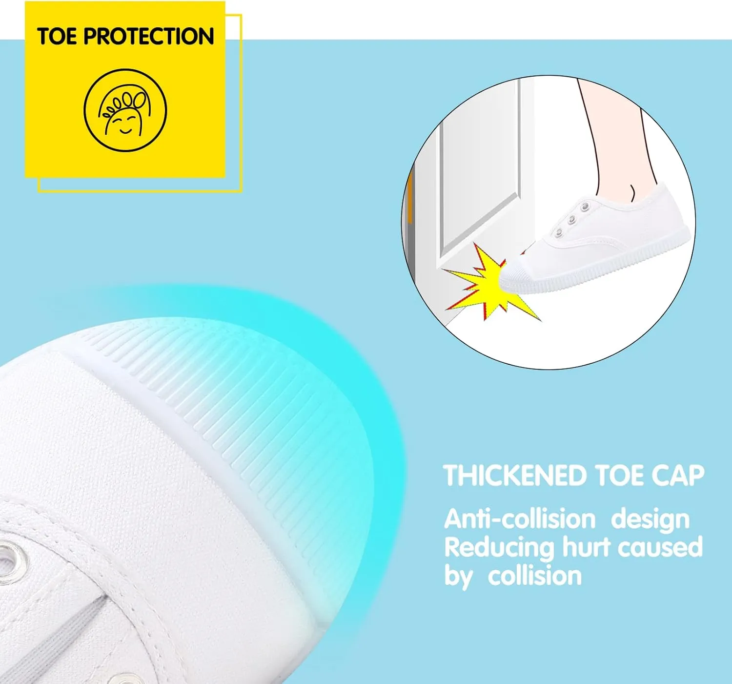 Harvest Land Kid Slip On Sneakers Toddler Comfortable Canvas Shoes for Boys Girls Light Tennis Shoes Children Fashion Shoes