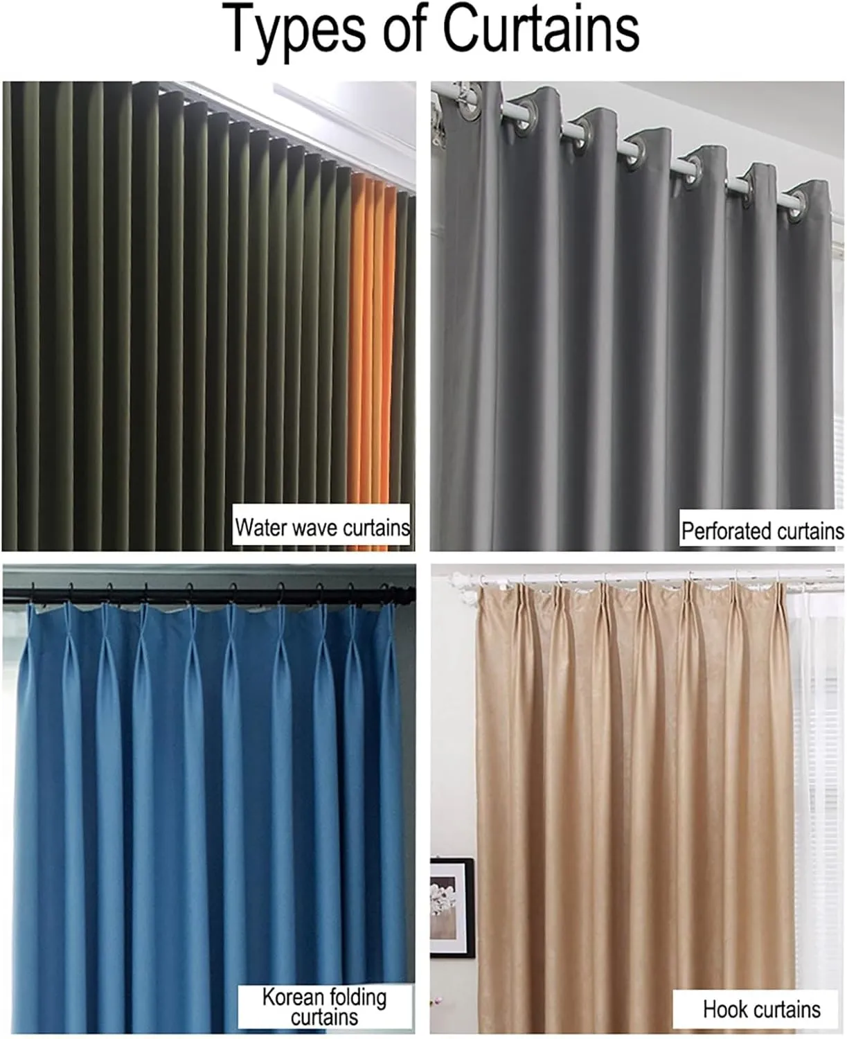 Heavy Duty Curtain Track Rail - Adjustable 1m to 6m, Serpentine Slide Track for Walls & Ceilings, Snap-On Installation with Tape Set, Perfect for Wave Curtains