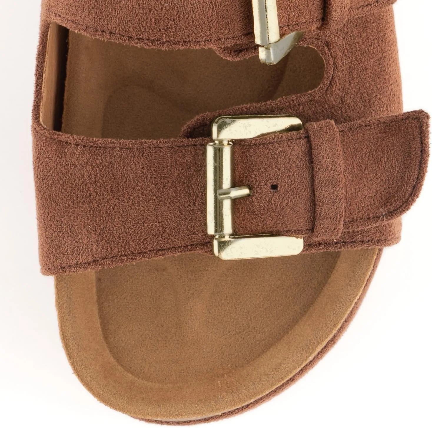 heelchic Platform Sandals Women, Chunky Platform Wedges with Arch Support, Big Buckle Casual Open Toe Slide Sandals