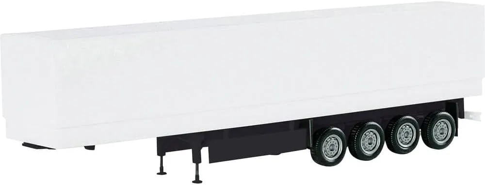 Herpa 075992-002 Canvas Cover Semitrailer 4 Axle Model Set