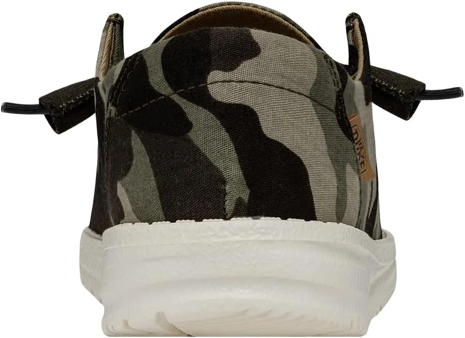 Hey Dude Women's Wendy Camouflage| Women's Shoes | Women's Slip On Shoes | Comfortable & Light-Weight
