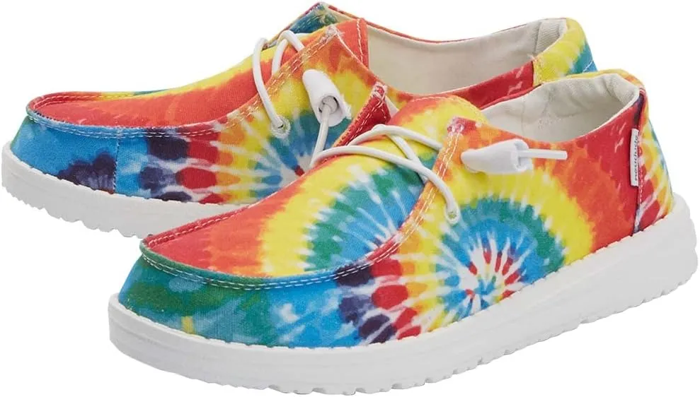 HEYDUDE Wendy Funk Surf Baja, Women’s Shoes, Women’s Slip-on Loafers, Comfortable & Light-Weight