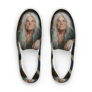 Hidden Pain Women’s slip-on canvas shoes