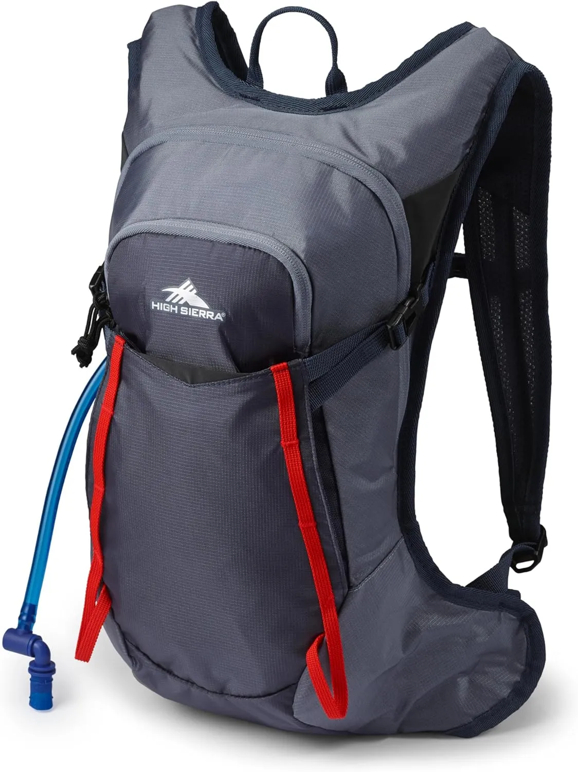 High Sierra Hydrahike 2.0 Hydration Backpack with 2L Water Bladder for Running, Hiking, Camping, or Cycling